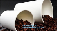 8 OZ Disposable Eco Friendly Coffee Paper Cup,Disposable kraft paper cup customizable coffee milk water juice cup PACKAG