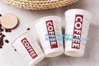 Disposable paper cup with handle wholesale,FACTORY PRICE, CHEAPpe coated disposable single wall paper cup 8oz coffee cup