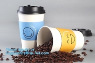 Disposable 8/12/16 Oz Beverage Coffee Cups Single Wall Paper Cups with Lid,Wholesale Disposable Paper Coffee Cup Custom