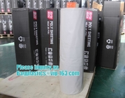 Clear Plastic wrapping Sheeting roll, Low density polyethylene film plastic sheeting for construction industry, bagease