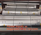 Aluminum foil jumbo roll 8011 for food packaging,10 micron 300 / 290 / 280mm 8011 alloy food grade household packaging a