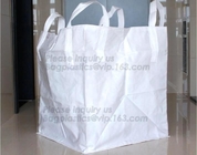 China Factory price 100% new material 1 ton 1.5 ton PP bulk bag woven big bag jumbo bags FIBC,polypropylene pp woven bul